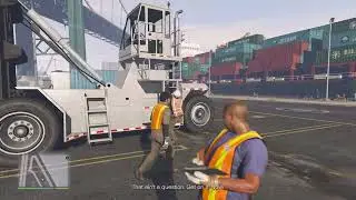 GTA 5 Scouting the Port