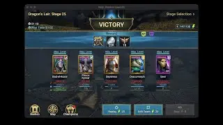 Raid: Shadow Legends Dragon 25 speedrun 100% safe