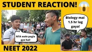 NEET 2022 Shocking Student Reaction!😱 | NEET 2022 Difficulty Level & Expected Cutoff ?