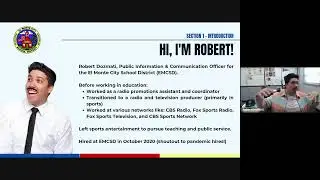 National Communications Internship Collab Meeting Webinar Robert Dozmati  El Monte