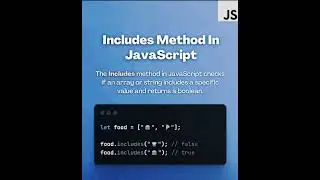 Include Method in Javascript