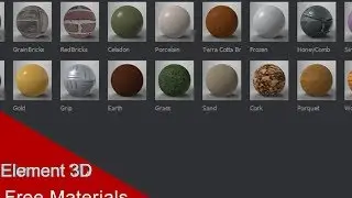 Free Element 3D Materials
