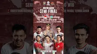 SEMIFINAL INDONESIA VS UZBESKISTAN #shortsvideo #youtubeshorts #tembilahan #shorts #timnasindonesia