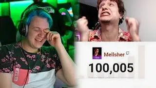 Как Мелшеру 100К на Твиче добивали • Нарезка 5opka