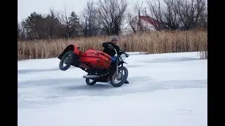 На ИЖе 110км.ч люлькой кверху. Миша Ёрш .