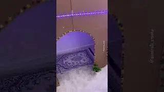 I made a cardboard mosque for my daughters / Fiz uma mesquita de papelão para minhas filhas #ramadan