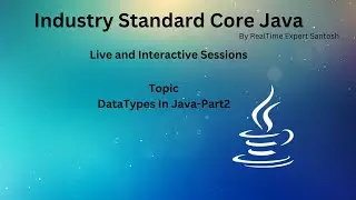 DataTypesInJava Part2 | Java Playlist | Java 2024 | Full Stack Java |Java Tutorial | Core Java