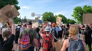 Justice for George Floyd @ State Capital in St Paul, MN