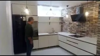 Кухня из МДФ эмаль Москва
