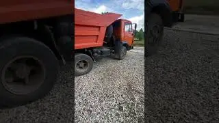 Георешетка на въезде участка