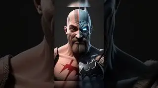 When Batman Takes All Kratos Powers #india #battle