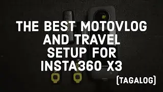 THE BEST TRAVEL AND MOTOVLOG MIC SETUP FOR MY INSTA360 X3. BOYA WM3T2-M2 // Darwin Manalo