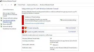 Cara Mematikan Windows Firewall di Windows 11