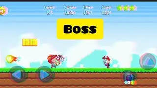 Bob's World 2 Level 15 BOSS 💣💣 Super Jungle Adventure
