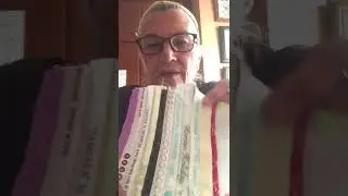 Os enseño la manta que estoy haciendo