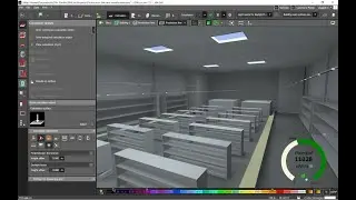 How to add roof windows and run energy demand for a industrial application