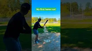 On a little league field, but it made me so happy regardless ! #recovery #baseball