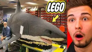 Er baut die GRÖßTE Lego Kreation der WELT!