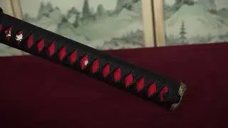 Damascus-Steel Katana
