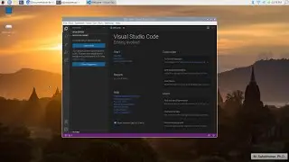 Install Microsoft Visual Studio Code 1.50 on Raspberry Pi 4