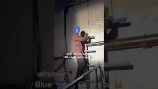 What would you do? 🤯 😳 Blue Man Group stare 