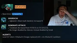 mason reading patch notes on his favorite hero