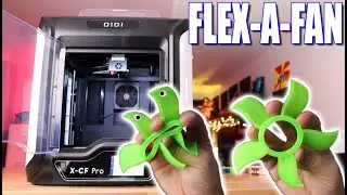 Will a FLEXIBLE Fan Work? | QIDI X-CF Pro Review