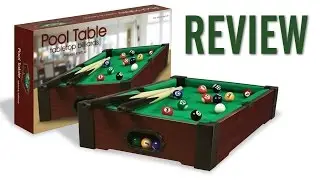 Westminster Tabletop Mini Pool Table Review (16