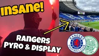 Rangers V Celtic insane Matchday smoke bombs and display