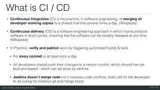 What is Jenkins CI / CD? | Introduction to Jenkins