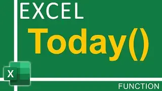 How To Use Excel Today Function | Excel Tutorial for Everyone