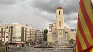 Time lapse, nubes sobre Guardamar