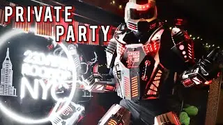 ✅PRIVATE PARTY with MEGA ROBOT!🇺🇸#USA #NYC #Manhattan #PrivatParty #PartyRobot #event