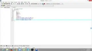 declare some variable of type int,float and double program in c Fybsc-It Mumbai University