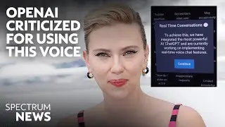 Scarlett Johansson Says ChatGPT Voice Sounds 'Eerily Similar' | Spectrum News