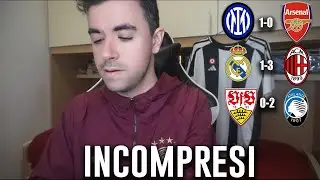 SONO CLAMOROSI! SONO DUE TRA I MIGLIORI AL MONDO! Inter Arsenal 1-0 | Stoccarda Atalanta 0-2