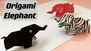 Origami Elephant/ Paper Cute Elephant