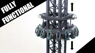 Pirate Drop | Gyro Drop Tower | miniature Theme Park scale model