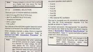 A/D Converter in the PIC 16F1619