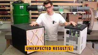 DIY HEPA air Filter VS Festool SYS-AIR M Mobile Air Purifier | Can I Beat Them?