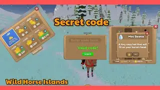 Winter update secret code | free item in Wild Horse Islands