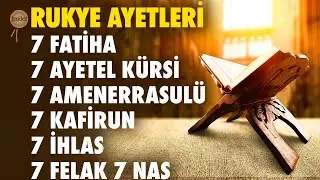 7 Fatihah 7 Ayatul Kursi 7 Amanarrasulu 7 Kafirun 7 Ikhlas 7 Falaq 7 Nas Ruqyah - Bünyamin Atasever