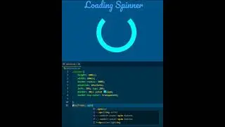 Creating a Loading Spinner using CSS || CSS Animation || CSS