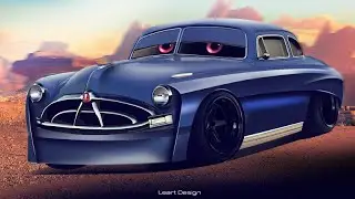 Doc Hudson Hornet Cars Movie Modified Photoshop
