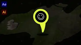 Create a Wobbly Map Marker in Adobe After Effects!