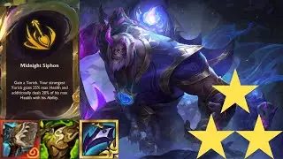MIDNIGHT SIPHON 3 STAR YORICK | TFT Inkborn Fables | Teamfight Tactics Set 11