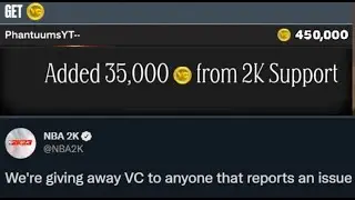 2K Is Giving Out FREE VC For The Issues With NBA 2K23......