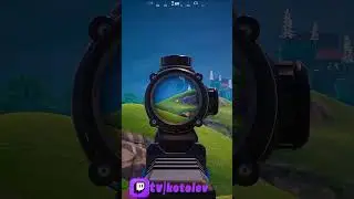 Хедшот с 300м от Джона Уика в Fortnite