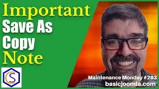 Important Note When Using Save and Copy to Make a New Joomla Article - 🛠 MM 