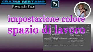 Impostare correttamente il colore nello spazio di lavoro